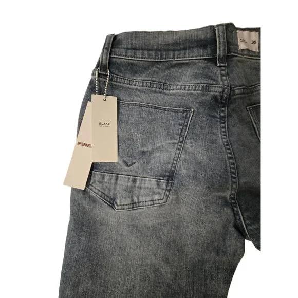 Hudson Blake Slim Straight Light Wash Men's Jeans Size 30